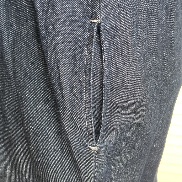 Lee Denim Button-Up Dress - Picture 8 of 9